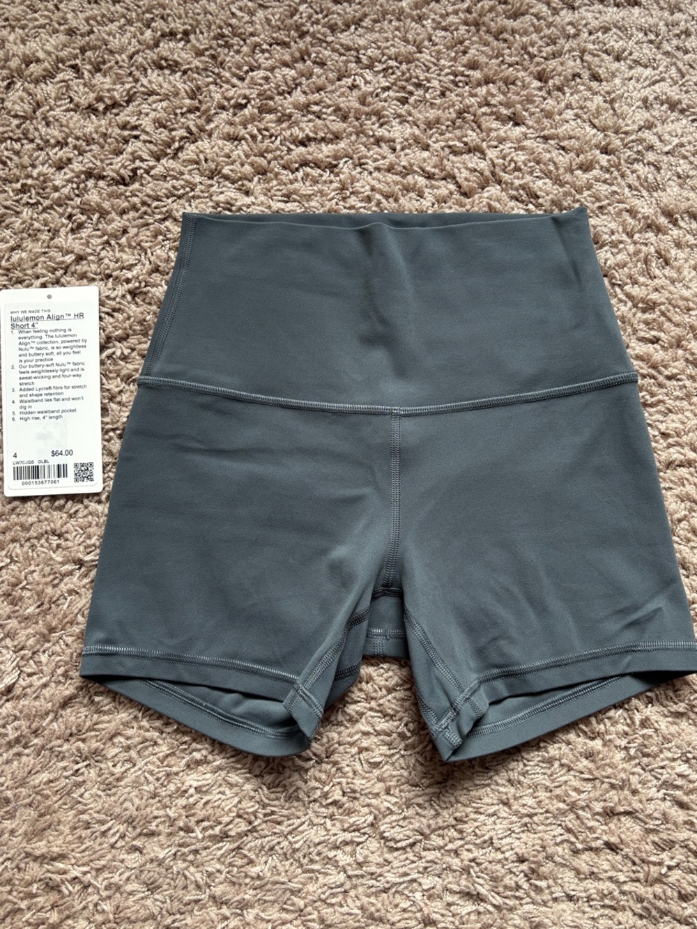 lululemon align HR 4” short